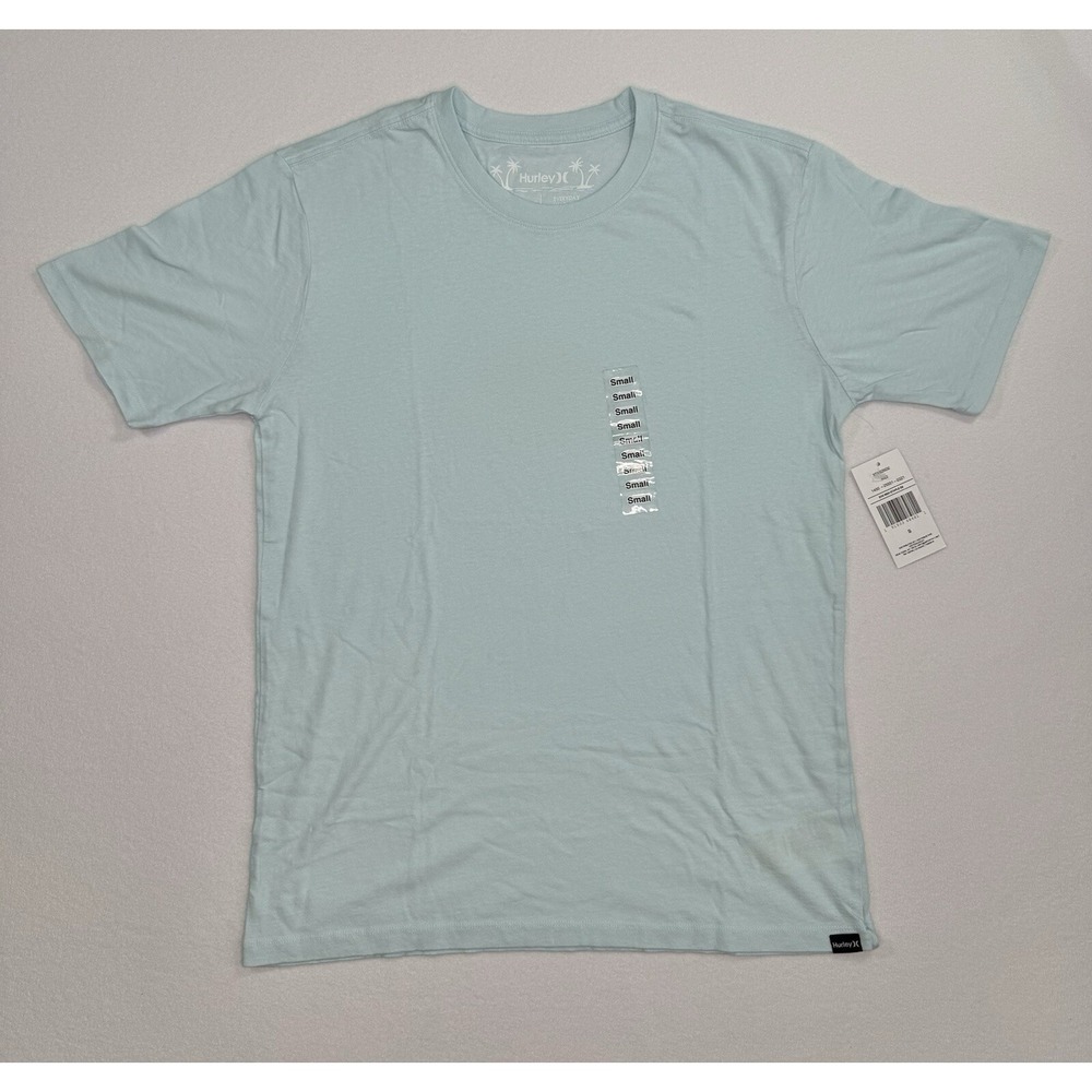 Hurley Light Blue Graphic T-Shirt Men's Size‎ S Casual Tee